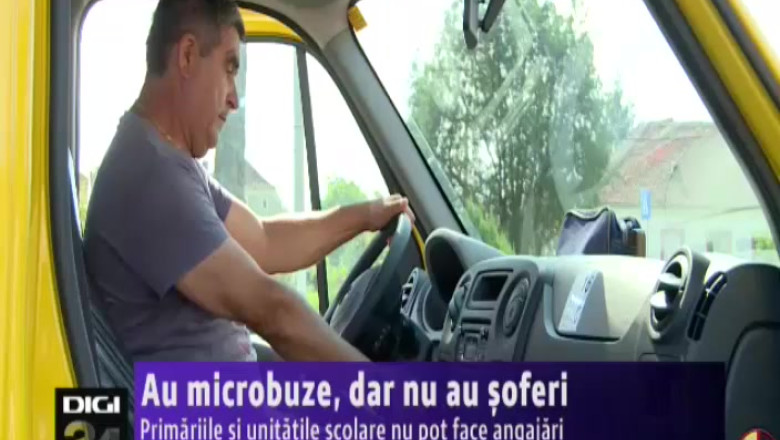 Au microbuze dar nu au soferi Imagine