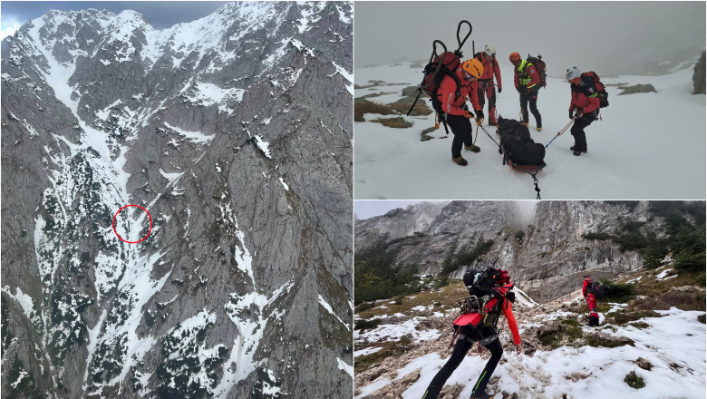 „Au platit pretul suprem”. Tragedii trase la indigo: Cinci oameni au murit pe munte in decurs de 10 zile, dupa ce s-au prabusit in gol Imagine