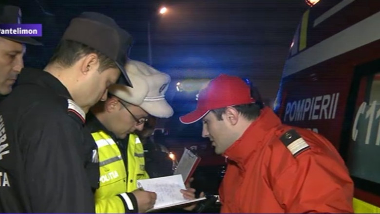 Au plonjat cu masina in lacul Pantelimon Imagine