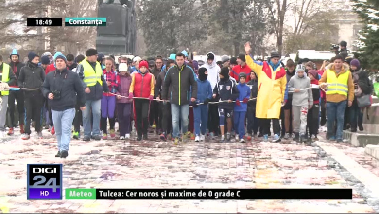 Au sarbatorit Ziua Nationala prin sport Imagine