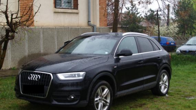 Audi Q3 furat din Franta, gasit in aceeasi zi la Vaslui Imagine