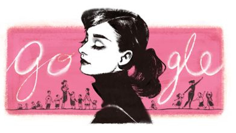Audrey Hepburn, omagiata de Google. Astazi se implinesc 85 de ani de la nasterea actritei Imagine