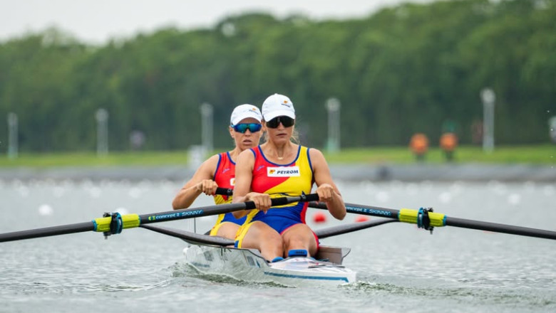 Aur pentru Romania la proba de dublu rame feminin, la Campionatele Mondiale de la Shanghai Imagine