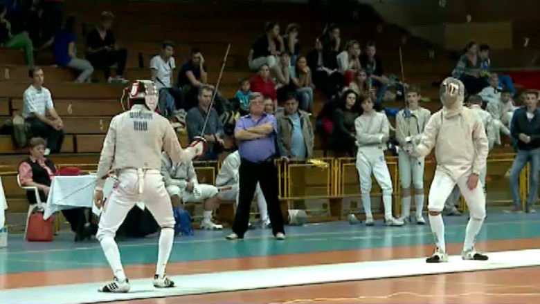 Aur si argint la Campionatele Nationale de sabie Imagine