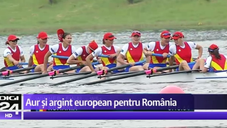 Aur si argint pentru echipa Romaniei la Campionatul European de Canotaj Imagine