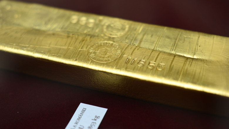 Aurul, la minimul ultimilor trei ani. Ieftinirea aurului este un semn ca economiile isi revin Imagine