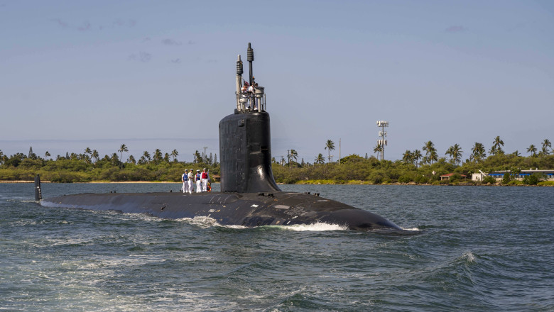 Australia si Marea Britanie, „tratat istoric” privind submarinele nucleare AUKUS. SUA, probleme mari cu trei SSN - Virginia Imagine