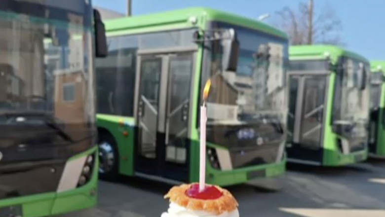 Autobuze electrice de trei milioane de euro, tinute in parcare, la Popesti Leordeni. De ce nu sunt puse in circulatie Imagine