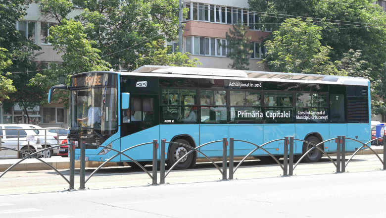 Autobuzul care a lovit mortal un pieton a fost identificat dupa urmele de sange de pe roti. Soferul va fi cercetat in libertate Imagine