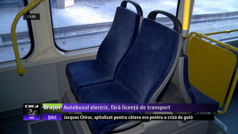 Autobuzul electric, fara licenta de transport Imagine