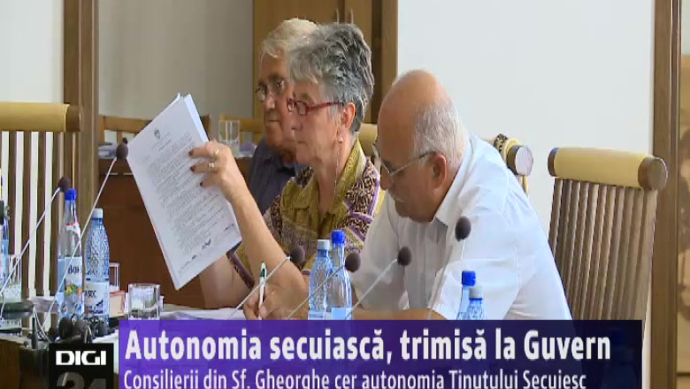 Autonomia secuiasca, trimisa la Guvern. Consilierii din Sf. Gheorghe cer autonomia tinutului Secuiesc Imagine