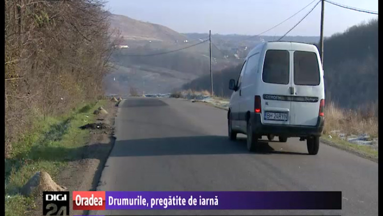 Autoritatile dau asigurari: drumurile din Bihor sunt pregatite de iarna. Cele cu risc ridicat vor fi inchise Imagine