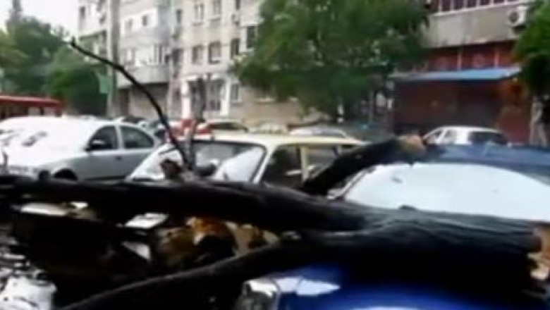 Autoritatile isi paseaza responsabilitatea pentru pagubele produse de furtuna de joi Imagine