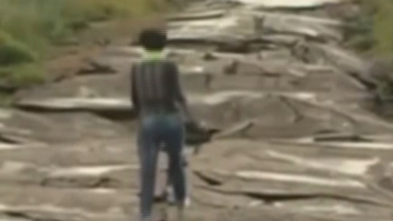 Autostrada cu obstacole din Rusia Imagine