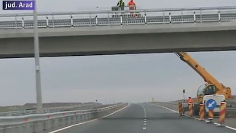 Autostrada finalizata, dar nereceptionata. Cei mai afectati de aceasta problema birocratica sunt soferii Imagine