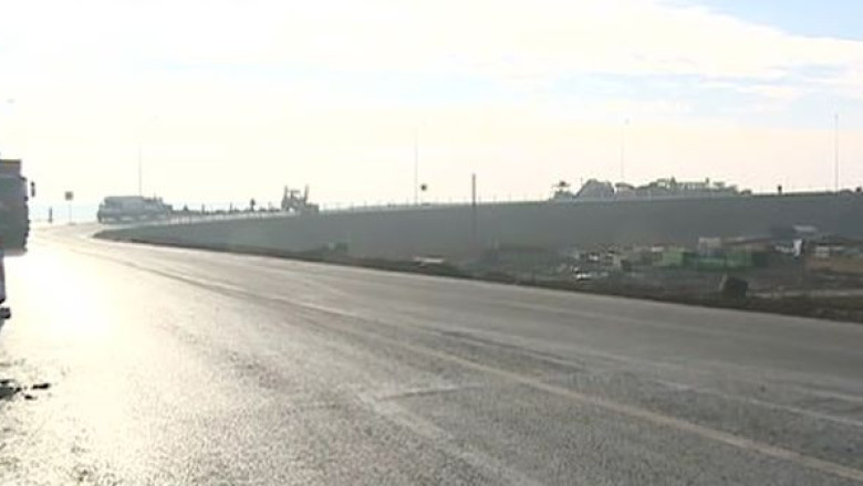 Autostrada Nadlac - Arad, neterminata, dar deschisa circulatiei. Traficul, cu restrictii de viteza si tonaj  Imagine