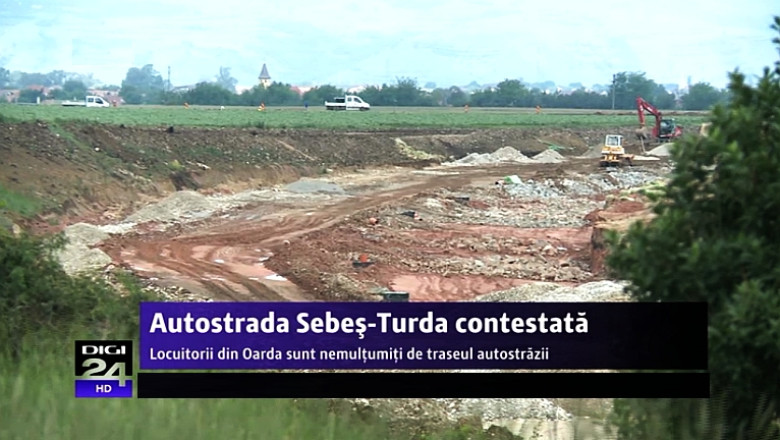 Autostrada Sebes-Turda, contestata. Autoritatile se contrazic cu privire la traseul si demolarile necesare Imagine