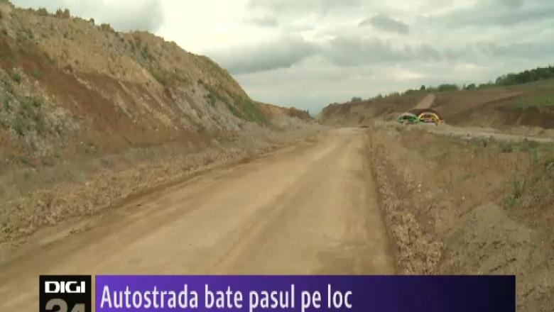 Autostrada Sibiu-Orastie bate pasul pe loc Imagine