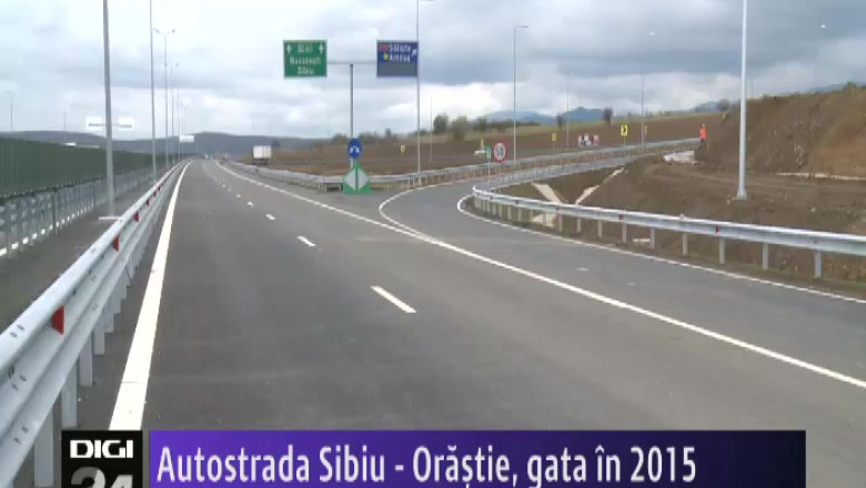 Autostrada Sibiu - Orastie, gata in 2015 Imagine