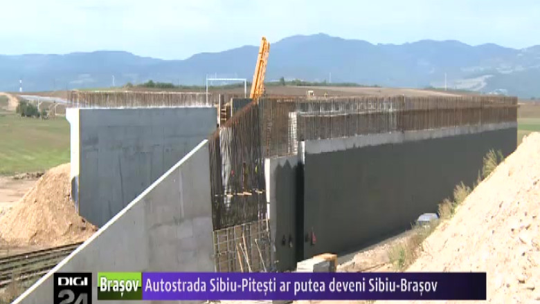Autostrada Sibiu-Pitesti ar putea deveni Sibiu-Brasov Imagine