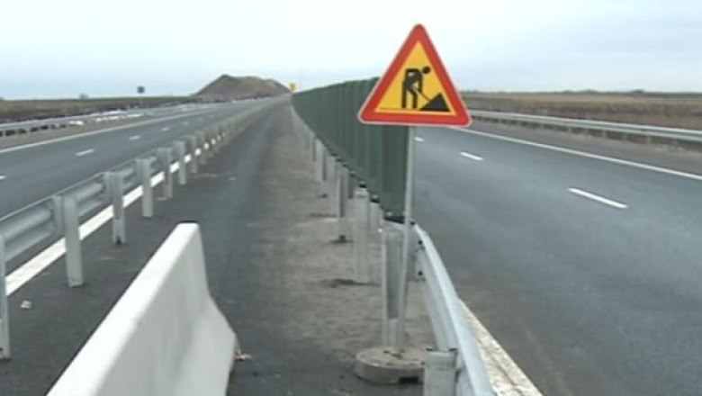 Autostrada terminata degeaba. CNADNR nu a facut receptia lucrarii, asa ca viteza este restrictionata. Explicatiile companiei Imagine