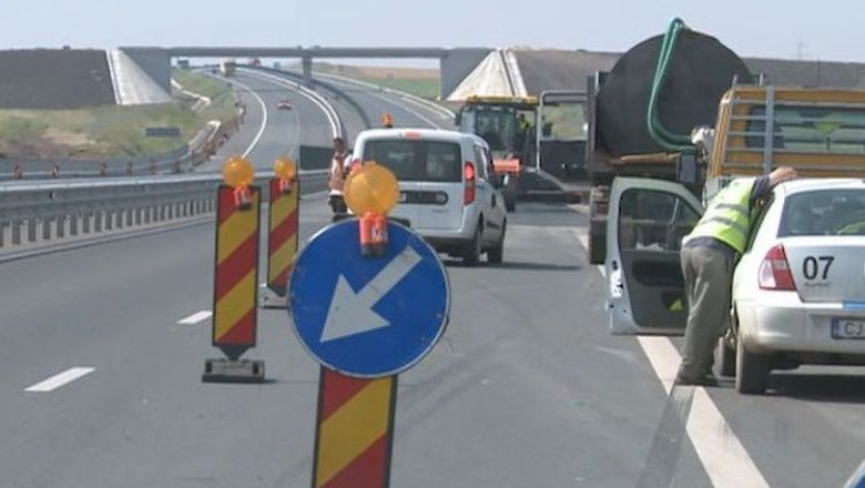 Autostrada Timisoara - Arad: are loc receptia intermediara, cea finala, abia peste doi ani! Imagine