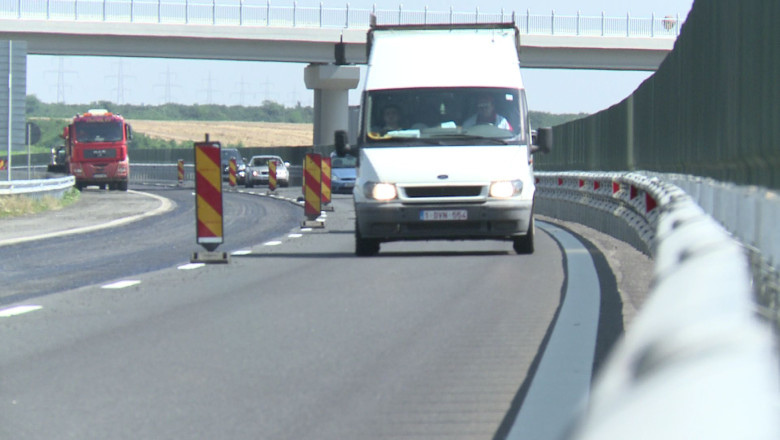 Autostrada Timisoara - Arad, inaugurata pentru a doua oara. Ce restante are constructorul? Imagine