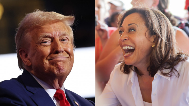 Avantajul vicepresedintei Kamala Harris in fata lui Trump s-a redus la jumatate, potrivit ultimului sondaj Imagine