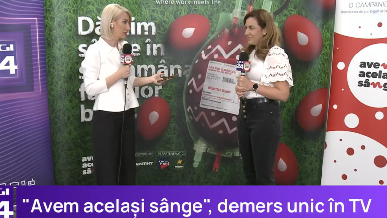 Avem acelasi sange - O singura donare de sange poate salva pana la trei vieti Imagine