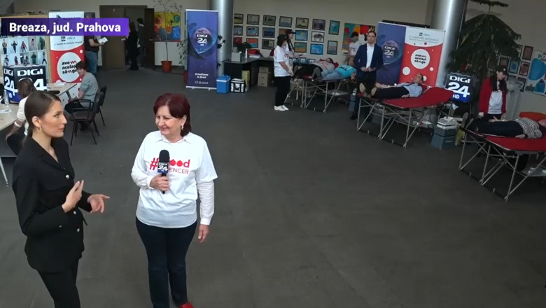 „Avem acelasi sange”. Un centru de transfuzii a fost amenajat in sediul primariei orasului Breaza Imagine