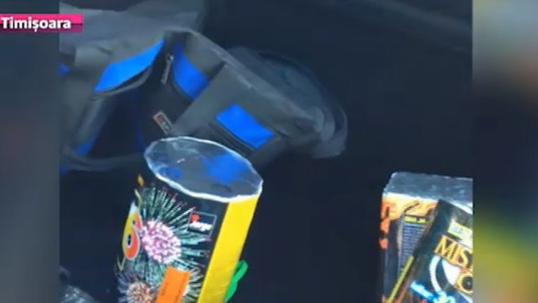 ”Avem de bubuit, avem vulcan!” Produse pirotehnice interzise, in pietele din Timisoara. Imagini surprinse cu camera ascunsa  Imagine