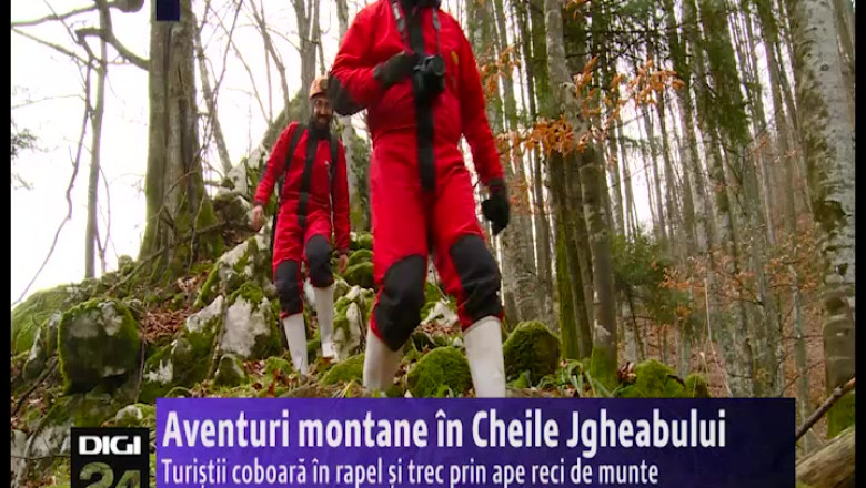 Aventuri montane in Cheile Jgheabului Imagine