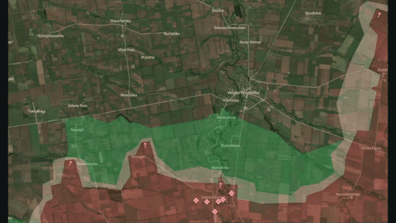 Avertisment al unui grup de analize militare apropiat Kievului: Rusii sunt pe cale sa incercuiasca trupe ucrainene in Donetk Imagine