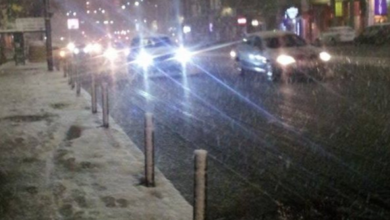 AVERTIZARE METEO. Ninsoare si polei in sudul tarii Imagine