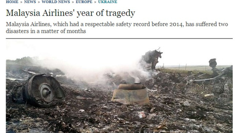 Avion prabusit in Ucraina. Presa internationala scrie despre o „coincidenta de neimaginat” Imagine