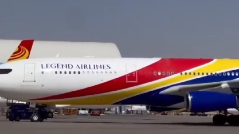 Avionul companiei romanesti Legend Airlines, retinut la sol in Franta, poate pleca. Avocatii pasagerilor invoca conditii „nedemne” Imagine