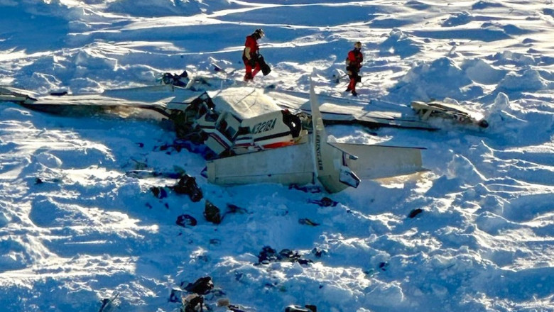 Avionul de pasageri dat disparut in Alaska a fost gasit. Toti cei zece oameni aflati la bord au murit Imagine