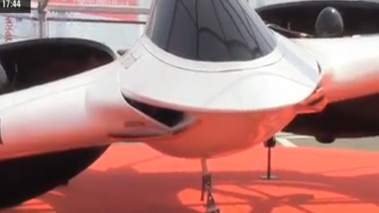 Avionul-elicopter a fost prezentat la Salonul Aeronautic de la Paris Imagine