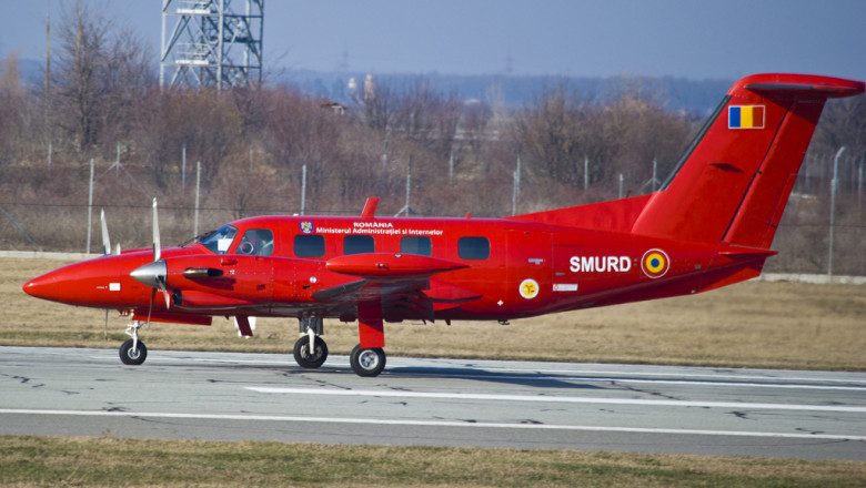 Avionul SMURD a executat primele misiuni internationale, la Budapesta si Istanbul Imagine