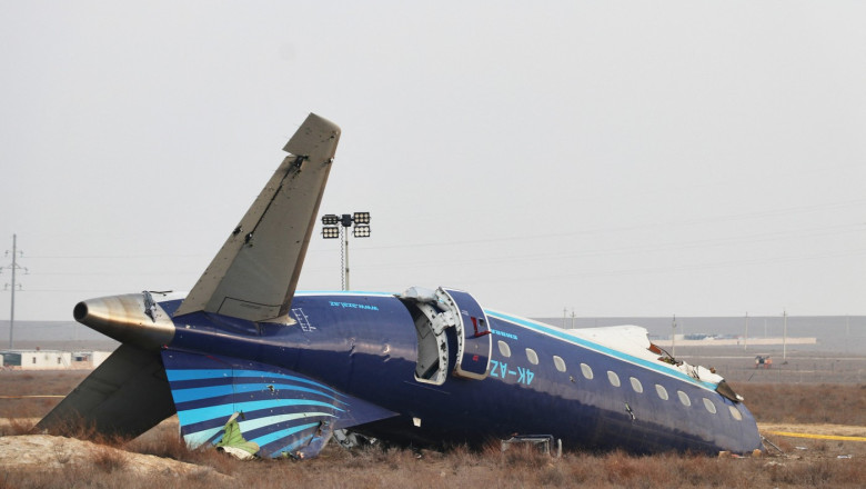 Azerbaidjanul ar putea apela la un „tribunal international”, daca Rusia nu-si asuma doborarea avionului azer din ziua de Craciun Imagine