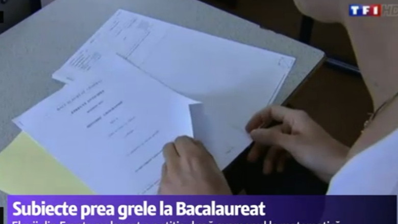 Bac prea greu. Elevii din Franta au lansat o petitie dupa examenul la matematica Imagine