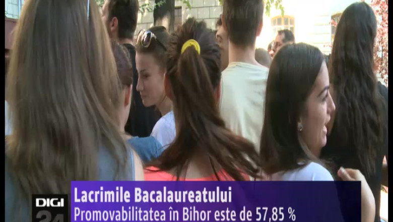 BACALAUREAT 2014 - 57,85% dintre candidatii din Bihor au reusit sa ia note de trecere Imagine