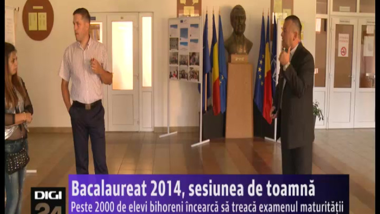 Bacalaureat 2014, sesiunea de toamna. Peste 2000 de elevi bihoreni incearca sa treaca examenul maturitatii Imagine