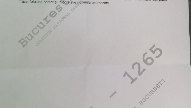 Bacalaureat 2014. Subiectele la proba la alegere a profilului Imagine