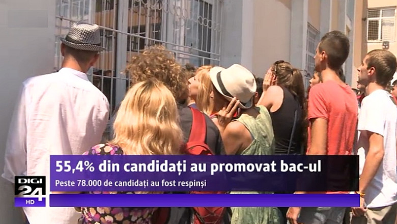 Bacalaureat, rezultate finale. 55,4% dintre absolventii de liceu au promovat examenul de maturitate Imagine