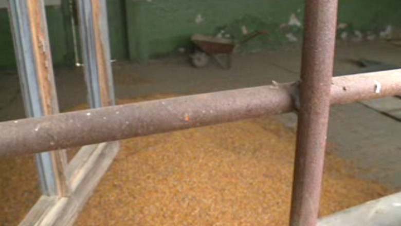 BACAU. Un monument istoric este folosit de satenii din Berbiceni ca depozit de cereale Imagine