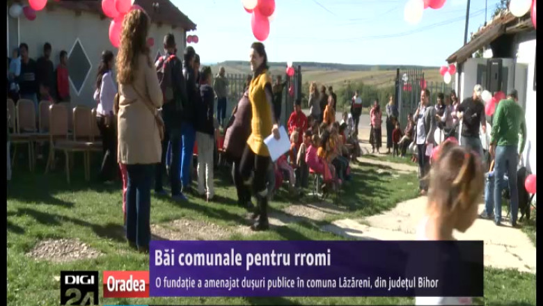 Bai comunale pentru rromii dintr-o comuna din Bihor Imagine