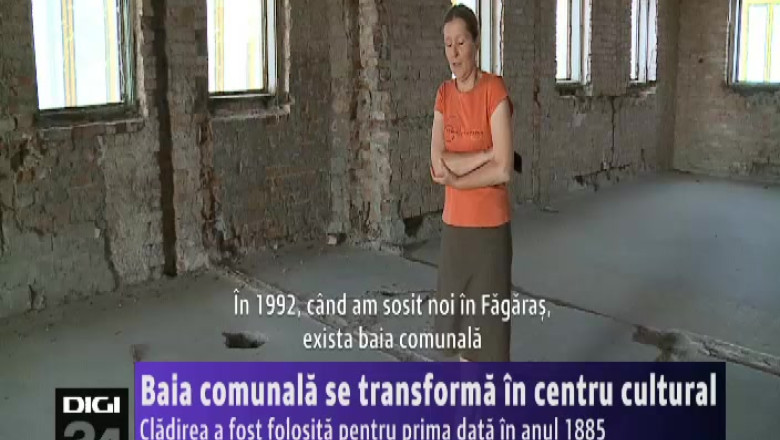 Baia comunala se transforma in centru cultural Imagine
