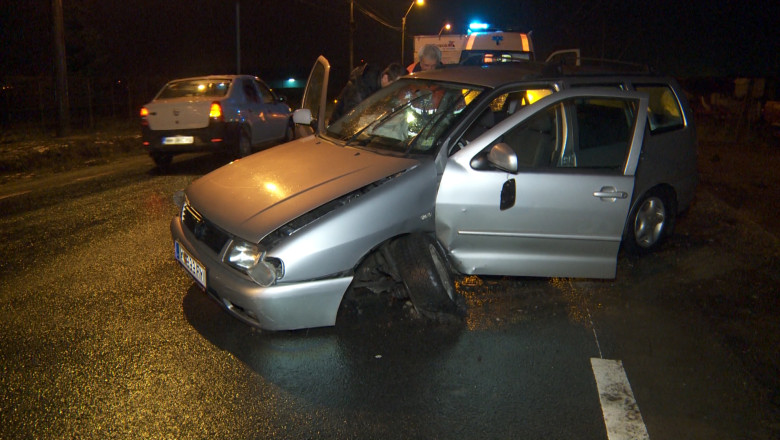 BAIA MARE. Un sofer baut a fost implicat intr-un accident Imagine