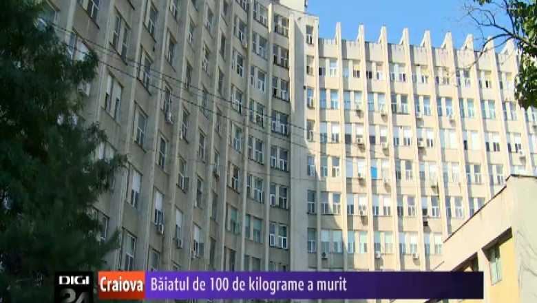 Baiatul de 100 de kilograme din comuna doljeana Dragotesti a murit Imagine